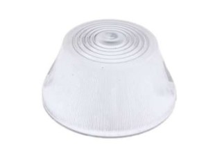 Klosz lampy obrysowej biały niski we-92