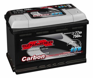 Akumulator 12V 77Ah 750A Sznajder carbon  P276/175/190