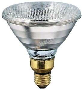 Promiennik 175W 230V szkło prasowane białe PRO-2185
