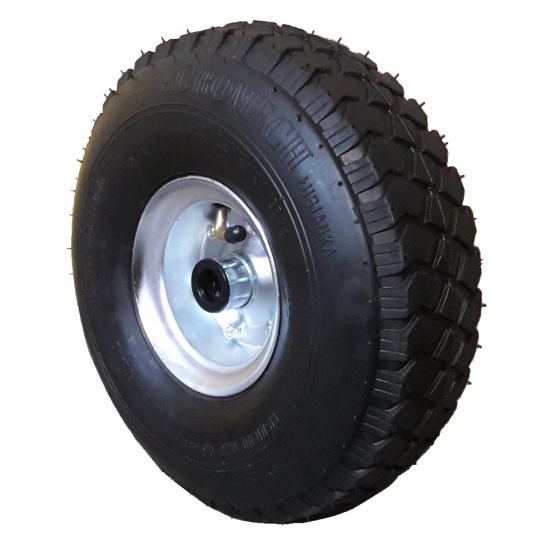 Koło 400X4 pompowane  4PR na oś FI-16mm