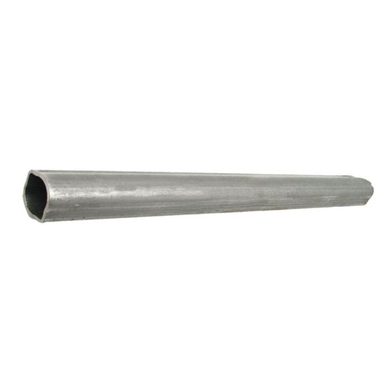 Rura profilowana G6 grubość 4mm średnica 48mm 397720484300 cena za 10 cm