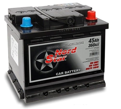 Akumulator 12V 45Ah 360A nord star