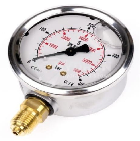 Manometr 63mm przyłącze G1/4 dolne 0-400bar 66785000408
