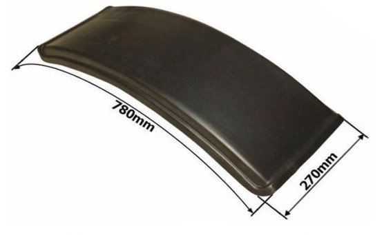 Błotnik plastikowy 270x780mm 410055