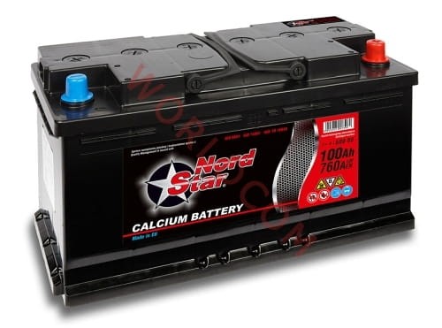 Akumulator 12V 100Ah 760A  Sznajder standard 352/175/190