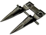 Bagnet palec podwójny ze stalką Bizon 505002005 Waryński