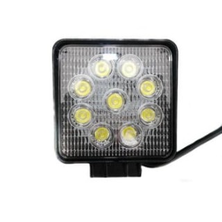 Lampa robocza led kwadrat 12/32V 2200Lm 9LED 27W  693LED0077