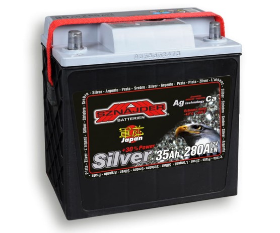 Akumulator 12V 35Ah 280A L Sznajder silver japan