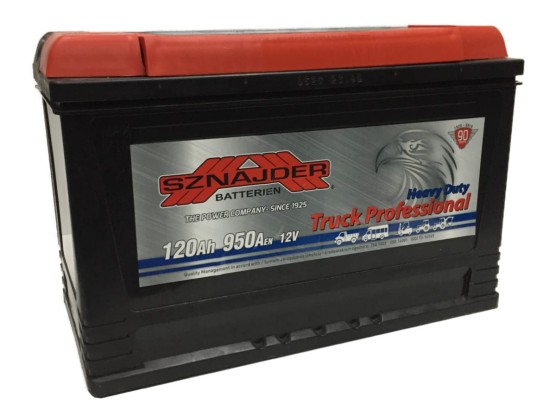Akumulator 12V 120A 950Ah Sznajder P 3011 350/175/230