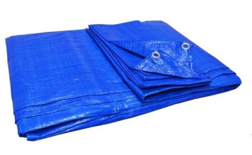 Plandeka niebieska 8X12m 50g/m2