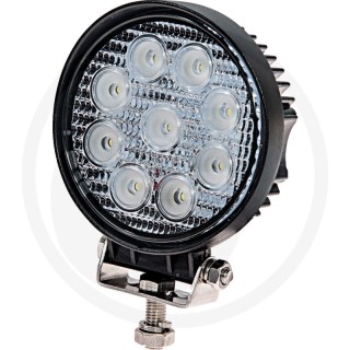 Lampa robocza led okrągła 12/32V 2200Lm 9LED 27W 693LED0076