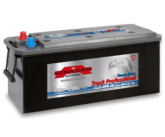 Akumulator 12V 190Ah 1200A 69013 Sznajder truck plus E hd 513x222x195x220mm