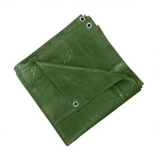 Plandeka zielona 6 x 10 90g/m2 62702Z610