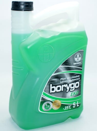 Płyn do chłodnic borygo eko 5L (zielony)