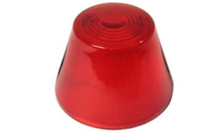 Klosz lampy obrysowej wysoki czerwony WE93