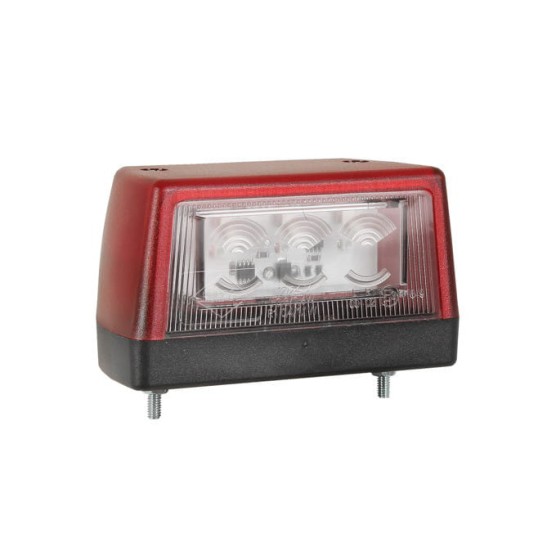 Lampa tablicy rejestracyjnej  pozycyjna W08 waś