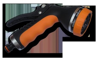 Metalowy pistolet do zraszania 8 funkcyjny