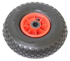 Koło 300X4 ogumione FI-20mm