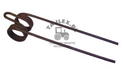 Palec PRZETRZĄSACZO-ZGRABIARKI DEUTZ-FAHR 52506580456 czarno niebieski