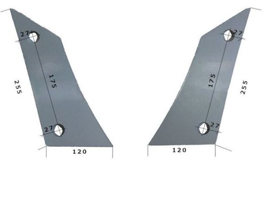 Pierś pługa gassner VST1090 lewy