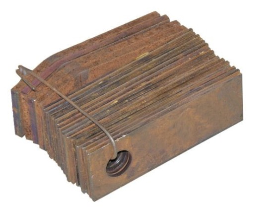 Bijak głowicy śrutownika kpl duży 812202012 150x50x5 FI20 rbj B-6 (16-sztuk)