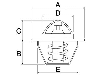 Termostat Case nh mf 41/143-36