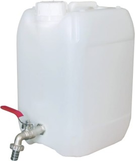 Pojemnik na wode Z zaworem 10L kranik boczny