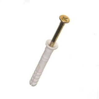 Kołek Z kołnierzem lejkowym Z gwoździowkrętem 6X40