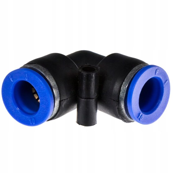 Szybkozłącze plastikowe  kolanko 10mm tekelan