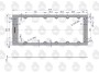 Uszczelka korpusu tylnego mostu górna krążelit 0.8mm C-330 ORYGINAŁ URSUS 50013060.2.jpg