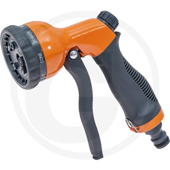 Pistolet do zraszania metalowy 8 funkcji kg 659012