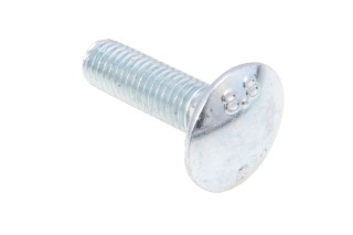 Śruba z nakrętką i podkładką M10X35 do bagnetu podwójnego, twardość-5,8; bizon; PN-76/M-82406 produkt krajowy