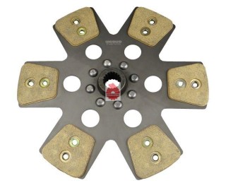 Tarcza sprzęgła C-385 Fi-325 pias.18 frezów ceramiczny 80021020 Oryginał Ursus
