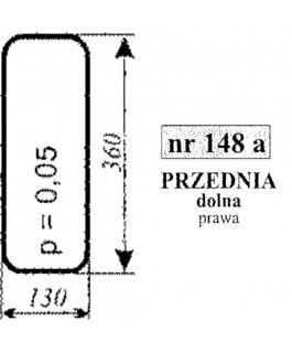 Szyba nr 148A