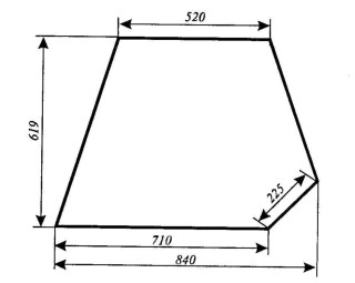 Szyba nr 322 boczna lubsko C-360