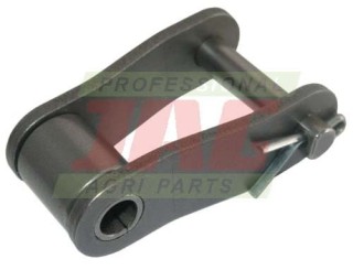 Ogniwo wygięte 6.9mm claas rollon solid P (mm) - skok łańcucha 38.4 średnica rolki-15.88 średnica sworznia 6.9mm