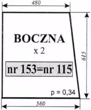 Szyba nr 115=153