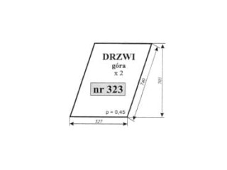 Szyba nr 323