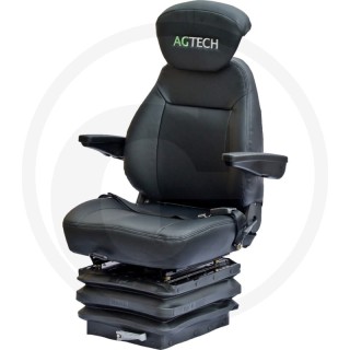 Siedzenie amortyzowane mechaniczne Z podłokietnikami pcv 65686343901