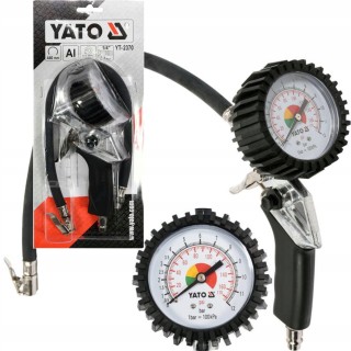 Pistolet do pompowania Z manomentem Yato YT2370