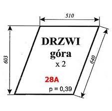 Szyba nr 28A