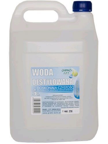 Woda dystylowana 5L