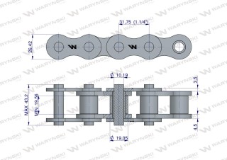 Zestaw naprawczy prasa rolująca krone Waryński 20B-1X3L+ 20BF16-01