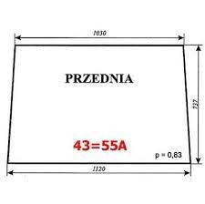Szyba nr 43=55A
