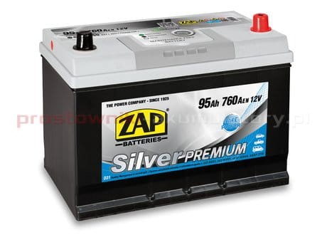 Akumulator 12V 95Ah 760A Sznajder silver premium 303/175/200/220