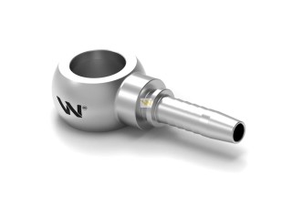 Zakucie hydrauliczne oczkowe rnr DN08 3/8' Waryński