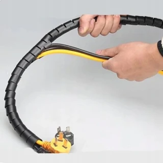Osłona spiralna na węże hydrauliczne SGX-25 (Zakres: 22-28mm) czarna cena za 1 metr