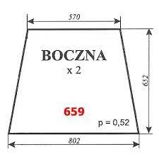 Szyba nr 659
