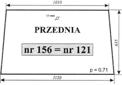 Szyba nr 121=156