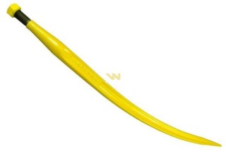 Palec ładowacza wygięty zamykający L-680mm chwytak (krokodyl) W9132-680K